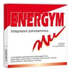 Integratore Alimentare Energetico A Base Di Vitamina B E Carnitina Energym 10 Flaconcini 10 Ml