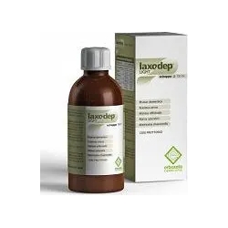 ERBOZETA Laxodep Light Sciroppo 150 ml - Integratore per Transito Intestinale, Stipsi, Gastriti e Coliti