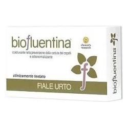 Biofluentina Urto - 15 Fiale per Capelli Anticaduta Sebonormalizzante