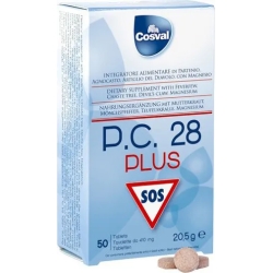 Cosval P.C. 28 Plus 50 Tavolette - Integratore Per Il Tono Psico Fisico