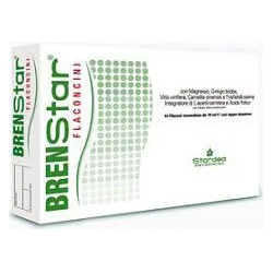 Brenstar - Integratore per Memoria e Concentrazione 7 Flaconcini 10 ml