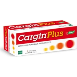 Integratore Alimentare Energetico Cargin Plus 12 Flaconcini Monodose