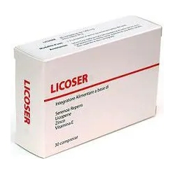 Licoser 30 Compresse - Integratore Alimentare Per La Prostata