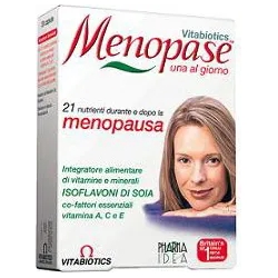 Integratore Alimentare Per I Disturbi Legati Alla  Menopausa Menopase 30 Capsule