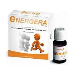 Energera 10 Flaconcini Monodose da 10 Ml - Integratore Per Il Tono Psico Fisico