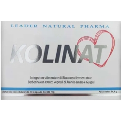 Kolinat LNP 30 Capsule - Integratore per Colesterolo e Trigliceridi