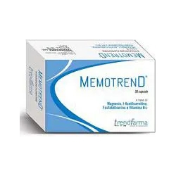 Integratore Alimentare Per La Funzione Cerebrale, Memoria E Concentrazione Memotrend 30 Capsule