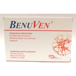 Benuven 60 Compresse - Integratore Per Il Trofismo Del Microcircolo E Emorroidi