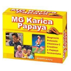 Mg Karica Papaya 10 Bustine - Integratore Per Lo Sport