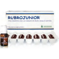 rubrojunior 7 Flaconcini - Integratore Per Bambini Immunostimolante