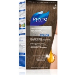 PHYTO - Tinta Per Capelli Colorazione Permanente Vegetale N. 6 Biondo Scuro