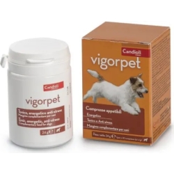 Vigorpet Cani 20 compresse - Integratore per Cani Tonico Energetico
