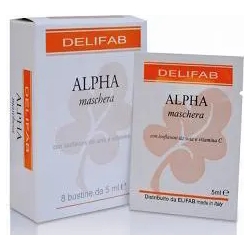 Delifab Alpha - Maschera Per Il Viso Purificante Antiacne Per Pelle Grassa 40 ml
