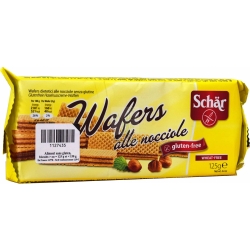 Wafers Alla Nocciola Per Celiaci Senza Glutine 125 G