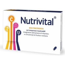 Nutrivital 30 Compresse - Integratore Gusto Amarena