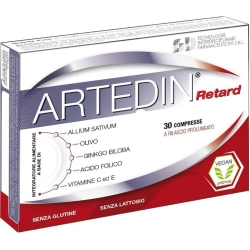 Artedin Retard 30 Capsule - Integratore Per Il Controllo Del Colesterolo E Dei Trigliceridi