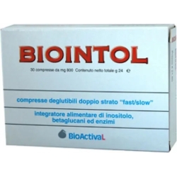 Biointol - Integratore Di Enzimi, Betaglucani E Inositolo 30 Compresse
