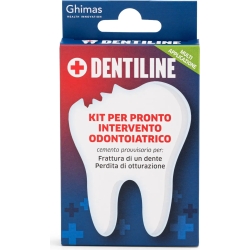 Dentiline ghimas Kit Soccorso denti Pasta 2 G + Liquido 1 G