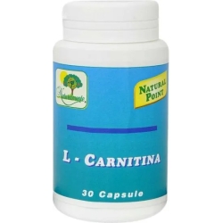 Natural Point L Carnitina 30 Capsule - Integratore Per Il Tono Fisico A Base Di Amminoacidi