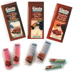 Cioccolato Bianco Con Riso Soffiato Giusto Senza Zucchero 85 G