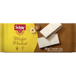 Merendine Senza Glutine Per Celiaci Wafer Alla Nocciola Pocket   50 G
