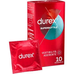 Durex Supersottile - 12 Preservativi Vestibilità Regular
