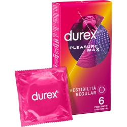 Durex Pleasuremax - 6 Preservativi Easy On