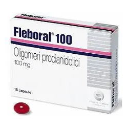 fleboral 100 15 Capsule - Integratore Per Il Trofismo Del Microcircolo