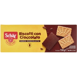 Biscotti Al Cioccolato Per Celiaci Senza Glutine 150 G