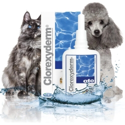 Detergente Auricolare  Per Cani E Gatti Clorexyderm 150 Ml