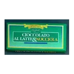 Cioccolato Al Latte E Nocciola Con Fruttosio Per Diabetici Senza Zucchero 100 G