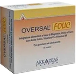 Oversal Folic 14 Bustine - Integratore A Base Di Sali Minerali E Acido Folico