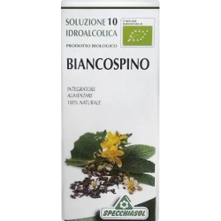 Specchiasol Biancospino Soluzione 10 Idroalcolica 50 ml - Integratore per Ansia e Insonnia