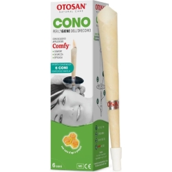 Cono Auricolare - Per L'Igiene E La Pulizia Dell'Orecchio Con Propoli 6 Coni