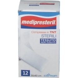Medipresteril Garze Sterili In Tessuto Non Tessuto 36 X 40 Cm 12Pezzi