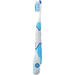 Spazzolino Da Denti Manuale Del Tifoso Del Napoli Sonico  Colore Bianco E Azzurro