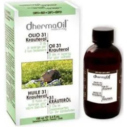 Olio Per Il Corpo Defatigante Tonificante Rigenerante Dhermaoil Olio 31 Krauterol 100 Ml