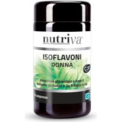 Nutriva Ioflavoni 50 Compresse - Integratore Per Disturbi Menopausa