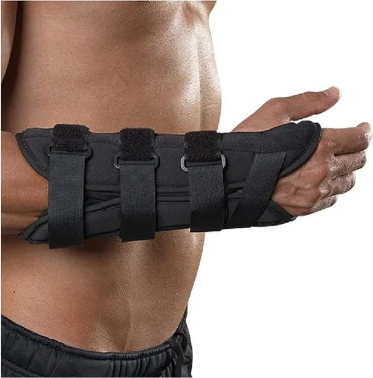 Dr. Gibaud Ortho Linea Ortopedica - Manugib - Tutore Polso Sinistro Cod.0725 - Taglia 1 (Circonf. Polso 14-18 cm)