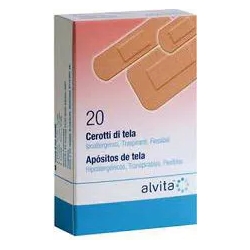 Alvita Cerotti di Tela - 20 Medicazioni