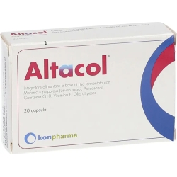 Altacol 20 capsule 16,5 g - integratore antiossidante