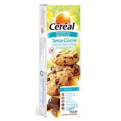 Biscotti Con Gocce Di Cioccolato Per Celiaci Senza Glutine 150 G