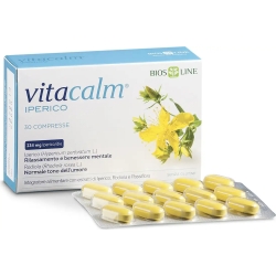 Bios Line Vitacalm Iperico 30 Tavolette - Integratore per lo Stress
