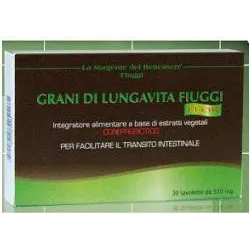 Integratore Alimentare Per Il Transito Intestinale, Stipsi  Grani Lungavita Flor 30 Tavolette