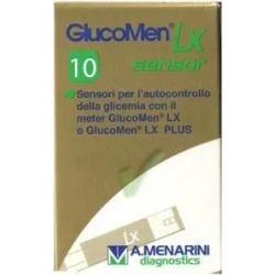Glucomen Lx Sensors - 10 Strisce Reattive Per La Misurazione Della Glicemia