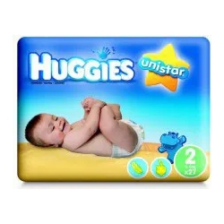 HUGGIES Unistar - 24 Pannolini Per Bambini Taglia Mini da 3 a 6 Kg