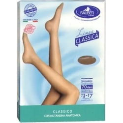 Sauber Linea Classica 70 Den - Collant Maglia Microrete (13-17 mmHg) - Taglia 3 Beige