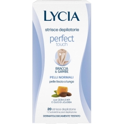 perfect touch - 20 strisce depilatorie gambe e braccia