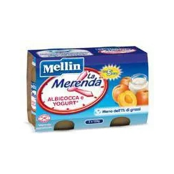 La  Merenda Yogurt E Albicocca 2 Vasetti  Dal 5° Mese