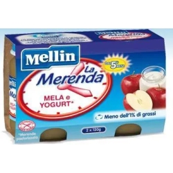 La Merenda Yogurt E Mela 2 Vasetti Dal 5°Mese